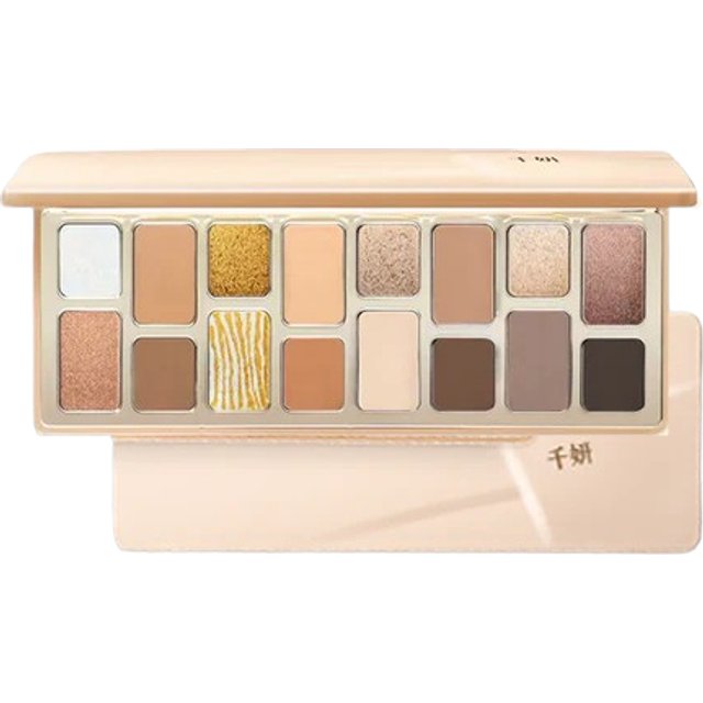Cheeryep - 16-Color Natural Star Eye Shadow Palette - 11g - 11 Nature