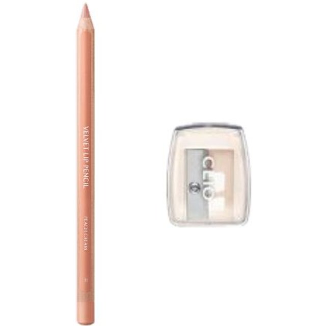 CLIO - Velvet Lip Pencil Set - 1 conjunto (2 itens) - 11 Peach Cream