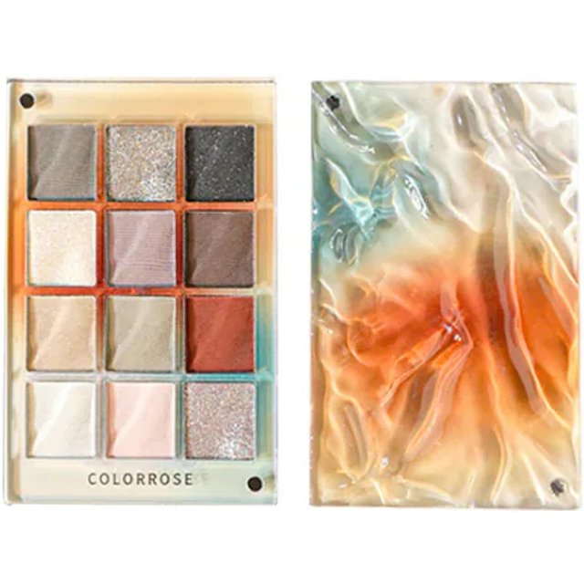 COLORROSE - Water Ripple Series Eyeshadow Palette - 9.5g - #792 Sunset Orange Sea