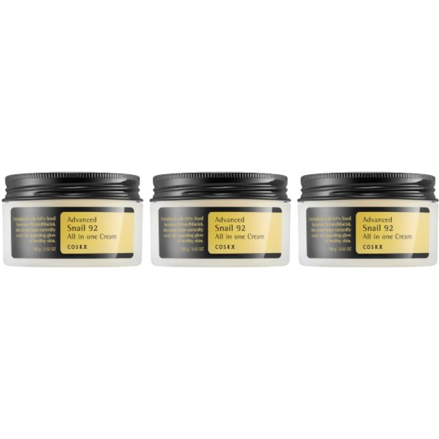 COSRX - Advanced Snail 92 All In One Cream (3ea) Set