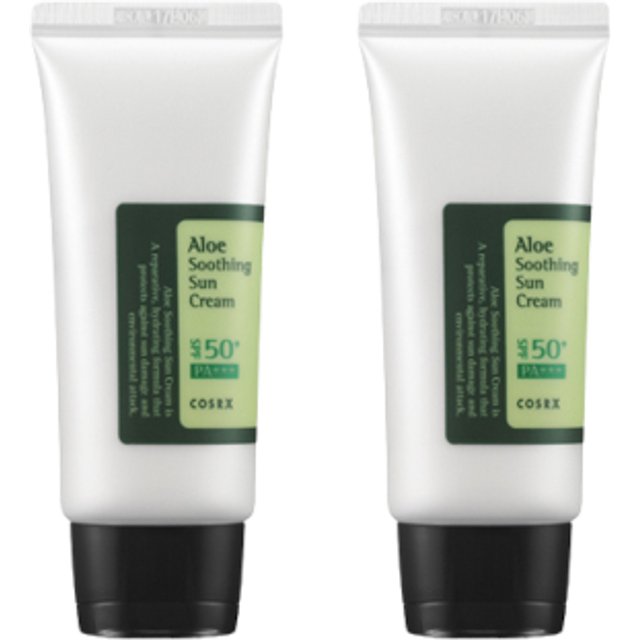 COSRX Aloe Soothing Sun Cream (2ea) Set
