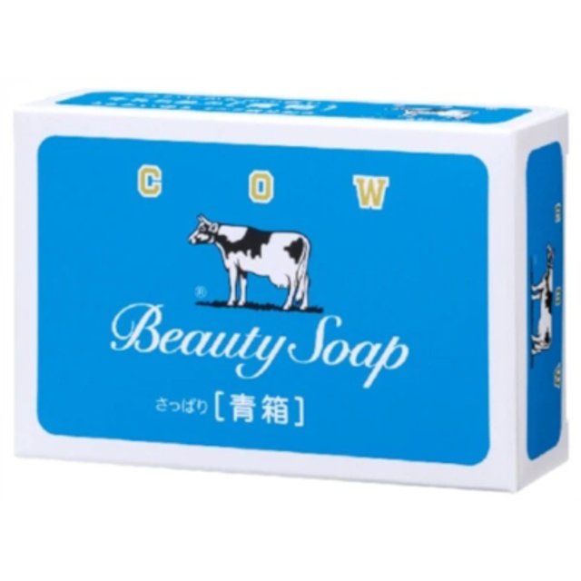 COW soap - Beauty Soap Blue Box - 1 pc - Jasmine
