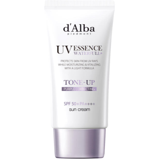 d'Alba - Waterfull Tone-Up Sun Cream (Purple) SPF50+ PA++++ - 50ml
