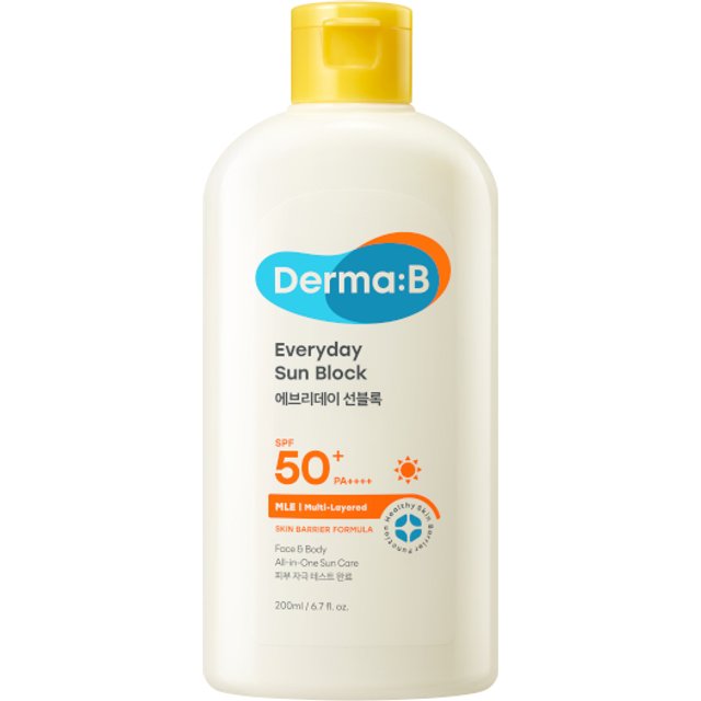 Derma:B - Everyday Sun Block SPF50+ PA++++ - 200ml
