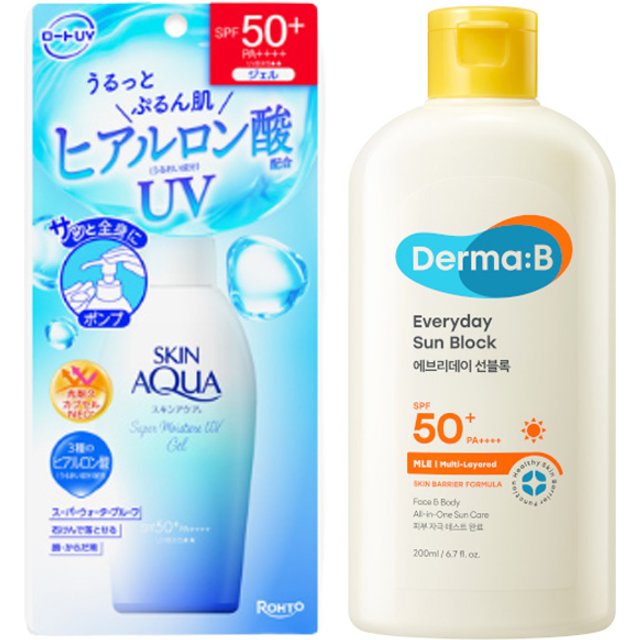 Derma:B x Rohto Mentholatum - Best Sunscreen Set