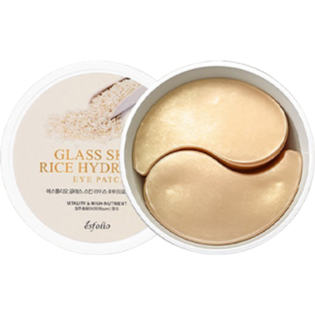 esfolio - Glass Skin Hydrogel Rice Eye Patch - 90g x ca