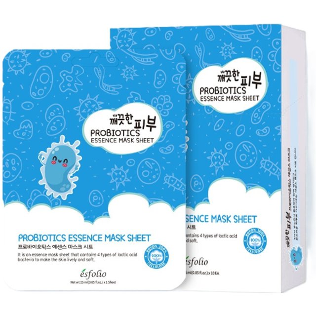esfolio - Pure Skin Essence Mask Sheet - 25ml *1pc - Probiotics