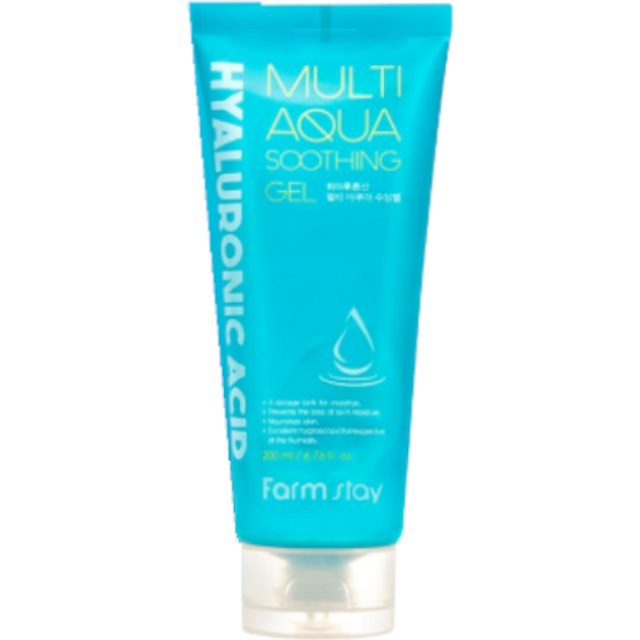 Farm Stay - Hyaluronic Acid Multi Aqua Soothing Gel - 200ml