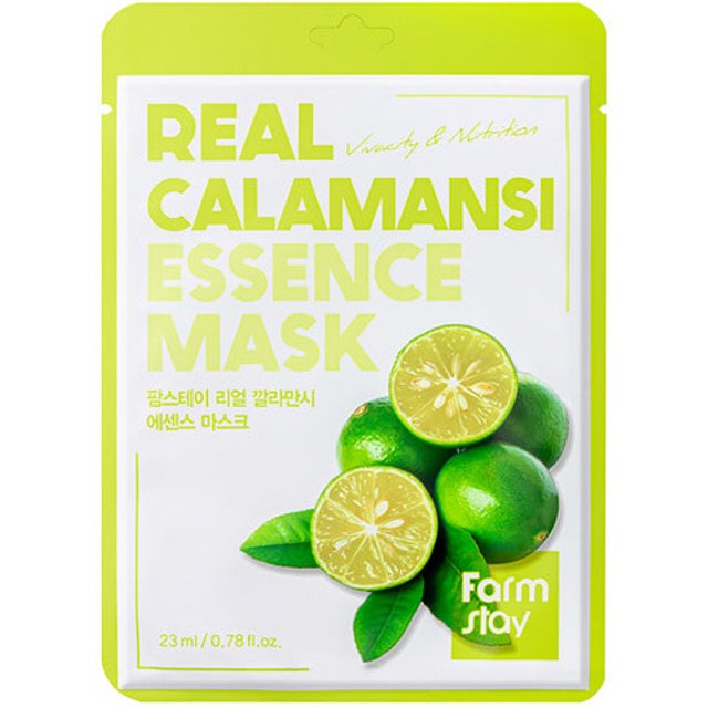 Farm Stay - Real Essence Mask - 1pc - Calamansi