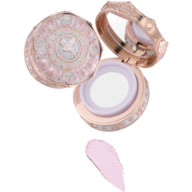 FlowerKnows - Knight Unicorn Cloud Loose Setting Powder-02 Starlight Pink (Case+Refill) - 8g - 03 Violet Crystal
