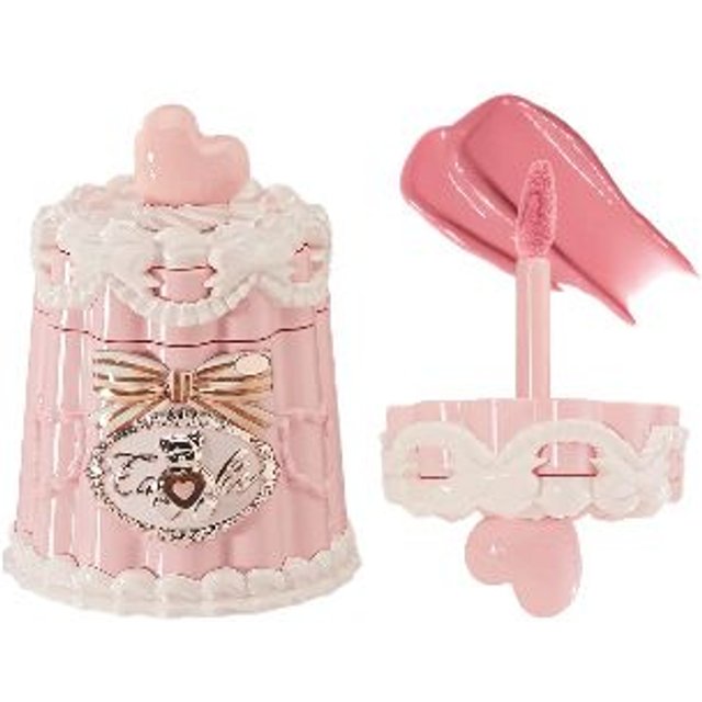FlowerKnows - The Sweetie Bear Coating Lip Jelly - 5g - JE04 Ribbon Pink