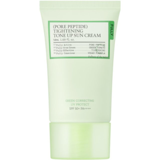 FULLY - Pore Peptide Tightening Tone Up Sun Cream SPF50+ PA++++ - 50ml