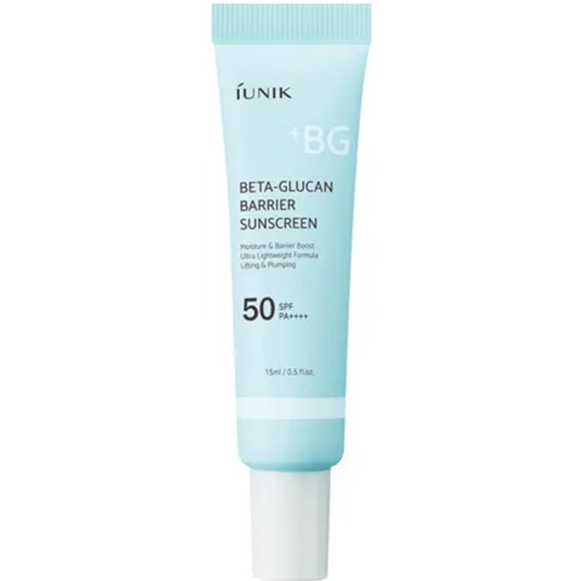 iUNIK - Beta Glucan Barrier Sunscreen SPF50+ PA++++ (Mini) - 15ml