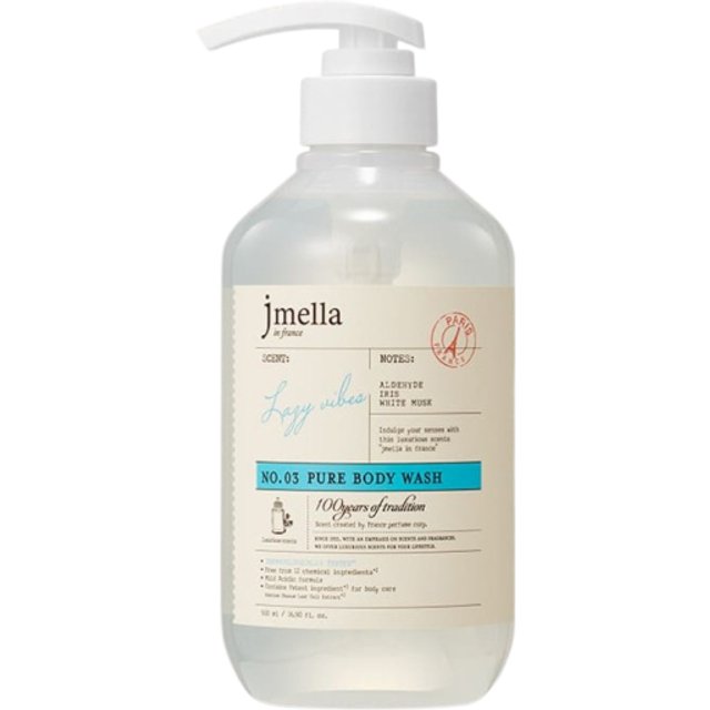 jmella in france - Pure Lazy Vibe Perfume Body Wash - 500ml