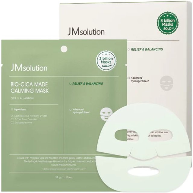 JMsolution - Bio-Cica Made Calming Mask - 34g / 4ea