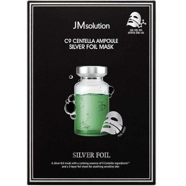 JMsolution - C9 Centella Ampoule Silver Foil Mask - 10pcs