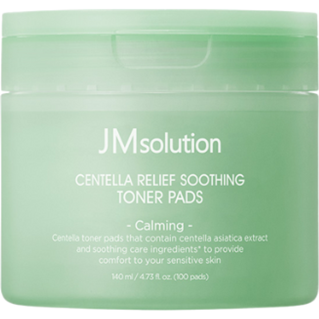 JMsolution - Centella Relief Soothing Toner Pads - 100pads/150ml