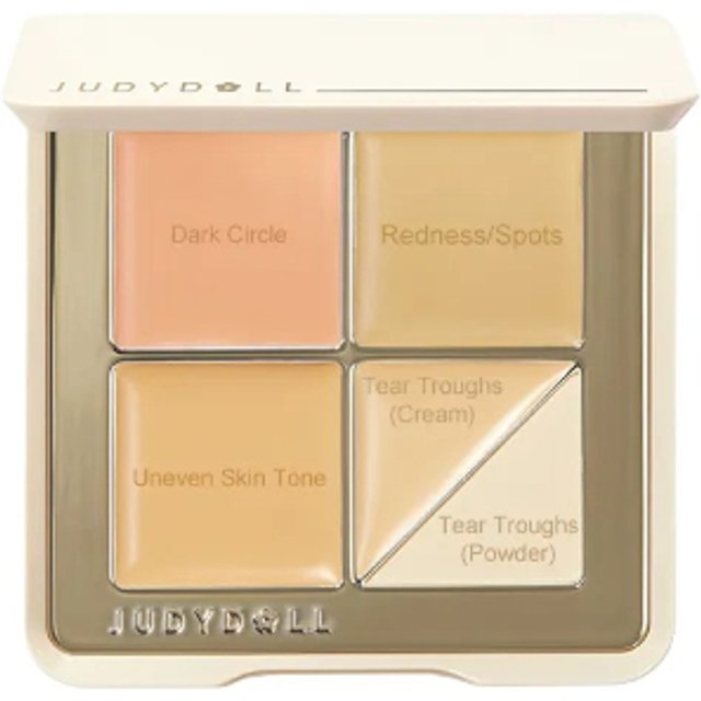 Judydoll - 5 Shades Concealer Palette - 6g - #02 Natural Skin Tone