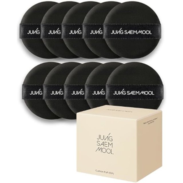 JUNGSAEMMOOL - Cushion Puff Set - 1 Set (10pcs)