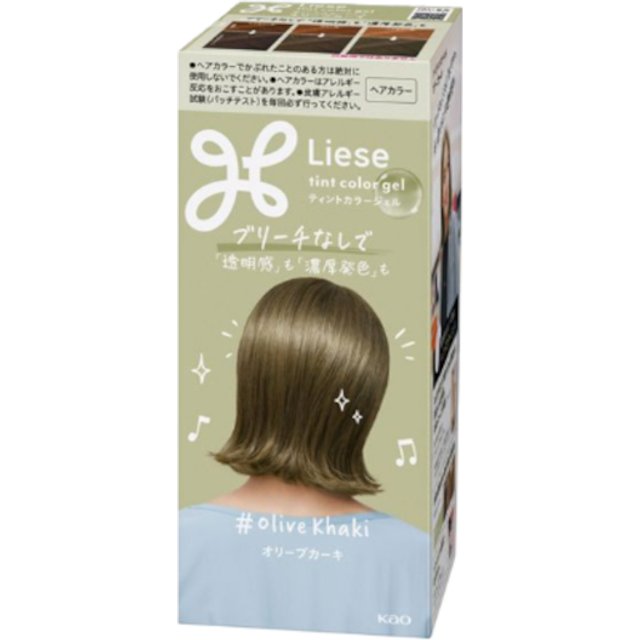 Kao - Liese Tint Color Gel (Japan Version) - 1box - Olive Khaki