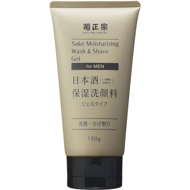 Kiku-Masamune - Sake Moisturizing Wash & Shave Gel for men - 150g