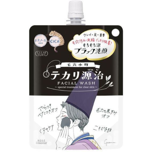 Kose - Clear Turn Keana Shiny Genji Facial Wash - 120g