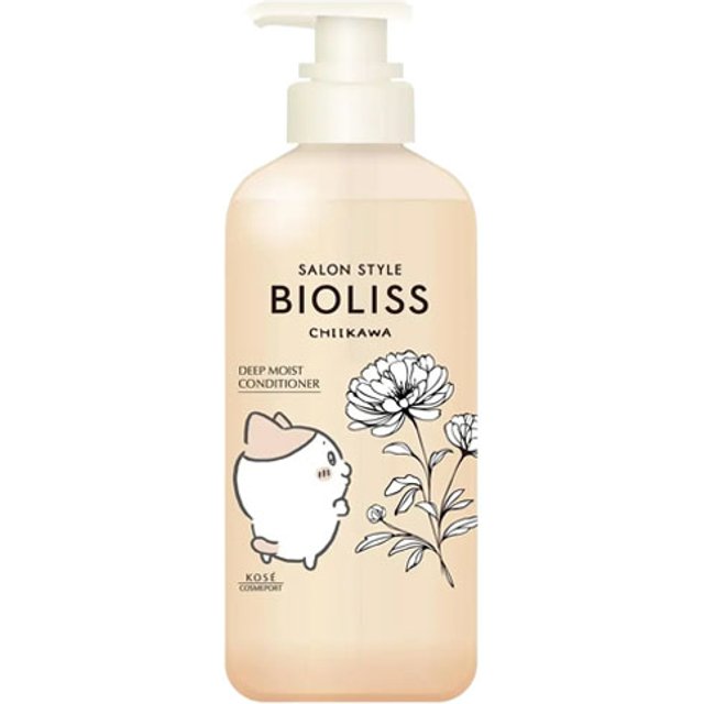 Kose - Salon Style Bioliss Deep Moist Conditioner Chiikawa Edition - 470ml
