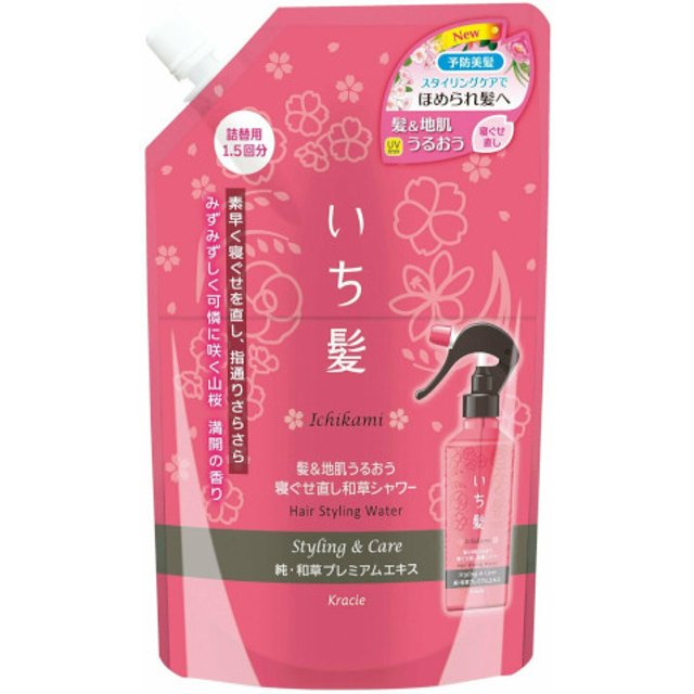 Kracie - Ichikami Hair Styling Water Refill - 375ml