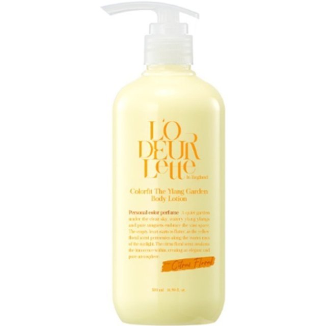 L'ODEURLETTE - Colorfit Body Lotion - 500ml - The Ylang Garden