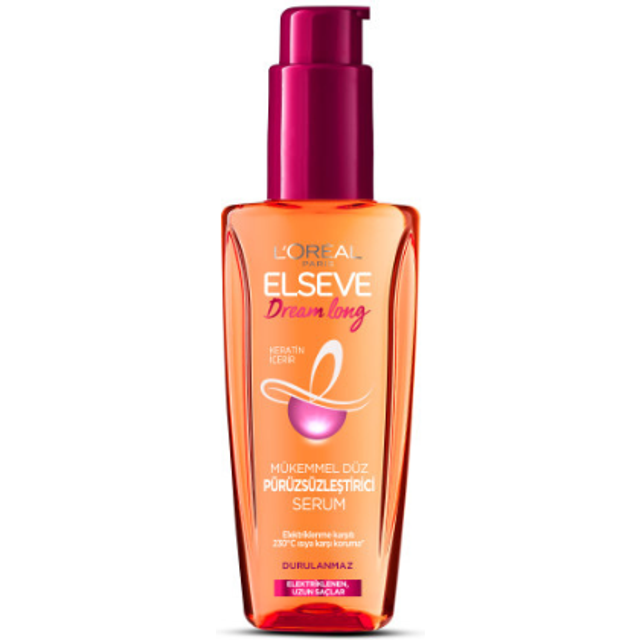 L'OREAL PARIS - Elseve Dream Long Perfect Straight Smoothing Serum - 100ml