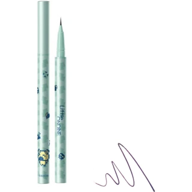 Little Ondine - Tamagotchi Collaboration Ultra-Fine Liquid Eyeliner - 0.5ml - 05 Dark Blue