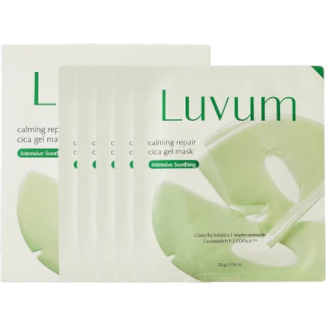 LUVUM - Calming Pair Cica Gel Mask - 5 pcs