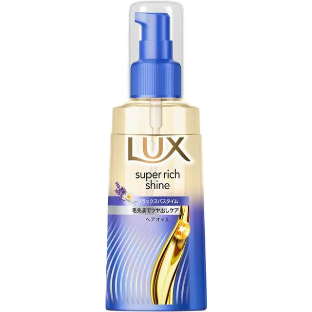 LUX Japan - Super Rich Shine Relaxing Night Care Smooth Hair Oil - 70ml