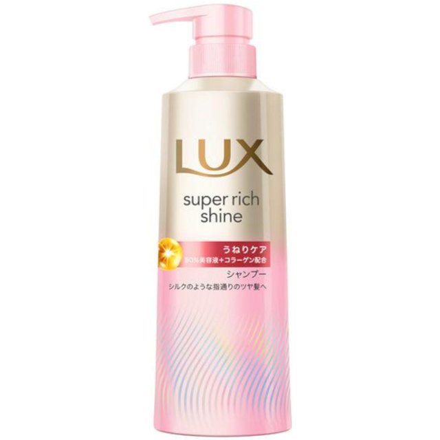 LUX Japan - Super Rich Shine Straight Beauty Shampoo - 400 g