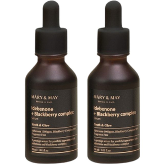Mary&May Idebenone+Blackberry Complex Serum - 30ml (2ea) Set
