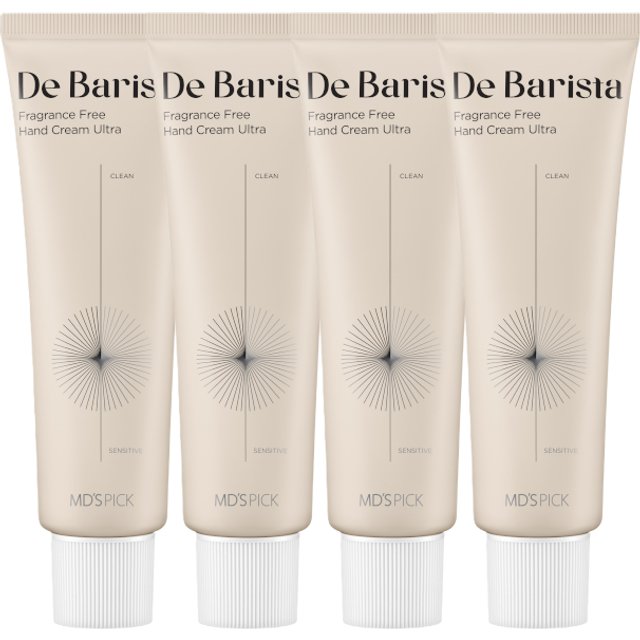 MD's Pick - De Barista Fragrance-Free Hand Cream Ultra - 50g (4ea) Set