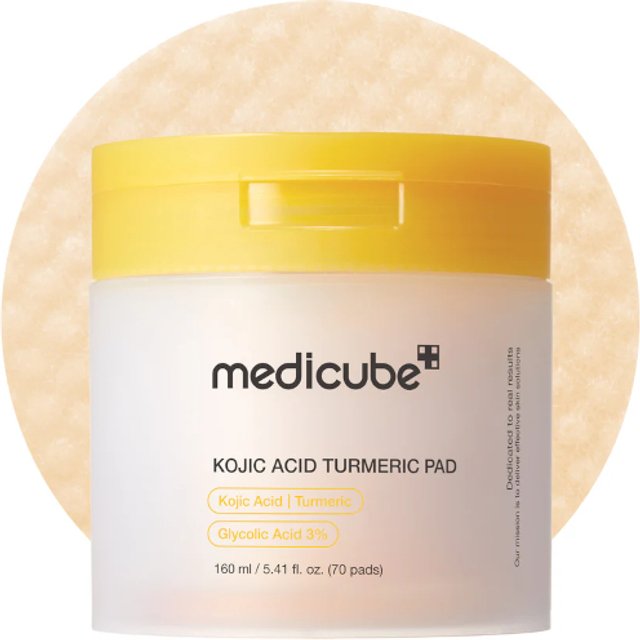 medicube - Kojic Acid Turmeric Pad - 160ml (70pads)
