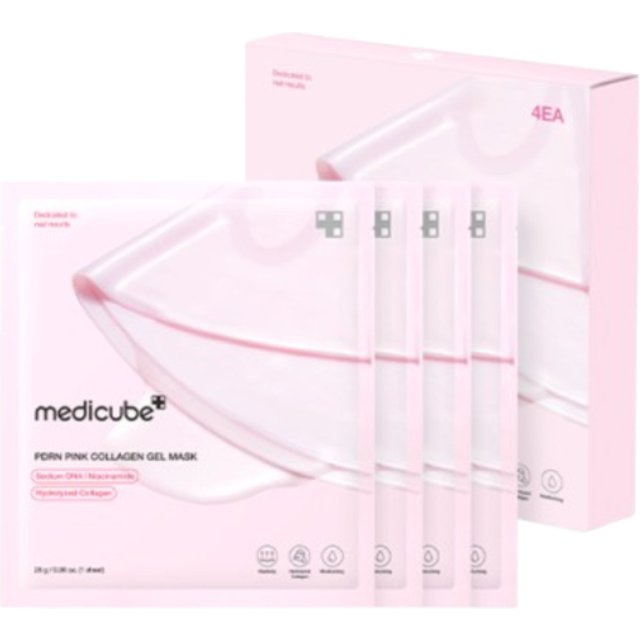 medicube - PDRN Pink Collagen Gel Mask - 28g*4ea