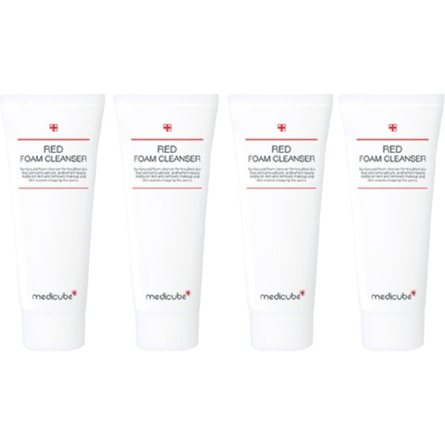 medicube Red Foam Cleanser - 120ml (4ea) Set