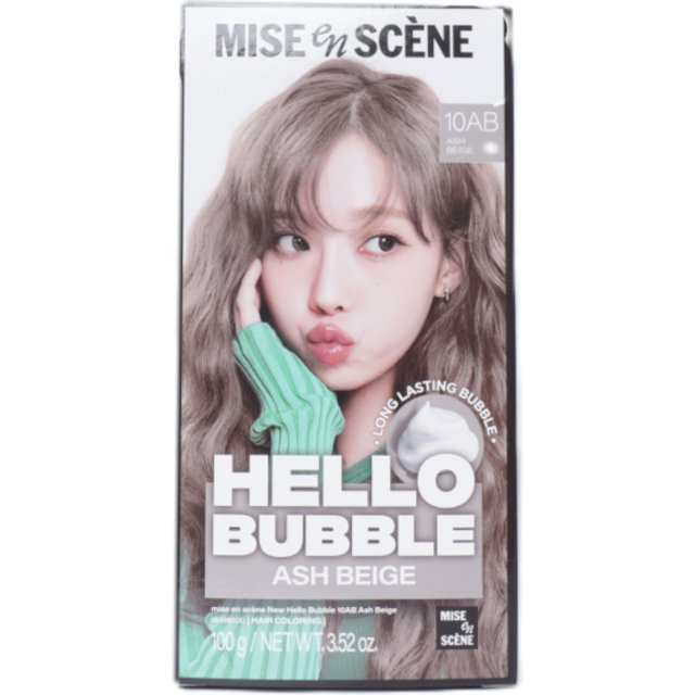 miseenscéne - Hello Bubble (2024 New Version) - 100G - 10AB Ash Beige