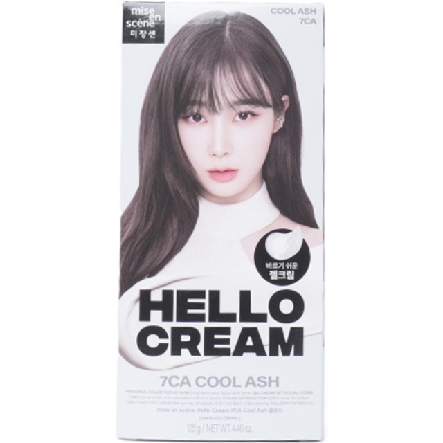 miseenscéne - Hello Cream (2024 New Version) - 125g - 7CA Cool Ash