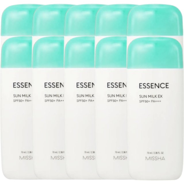 MISSHA - All Around Safe Block Essence Sun Milk EX (10ea) Set