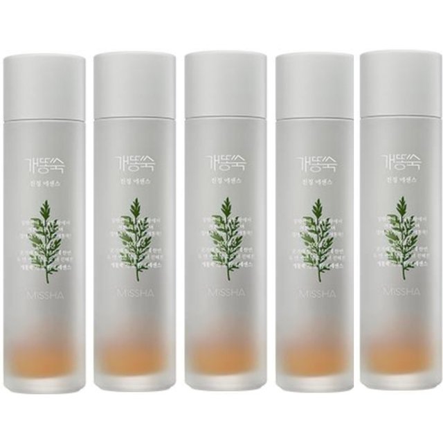 MISSHA Artemisia Calming Essence - 150ml (New Version of MISSHA - Time Revolution Artemisia Treatment Essence) (5ea) Set