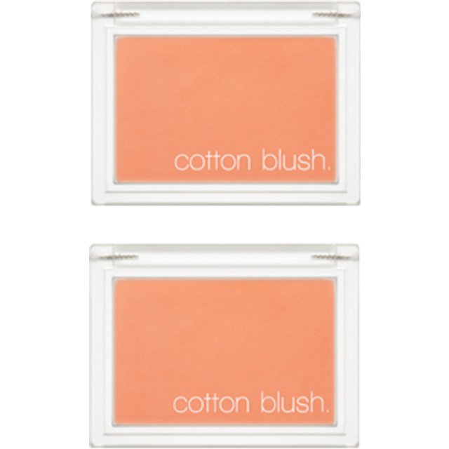 MISSHA - Cotton Blush - No.Carrot Butter Cream (2ea) Set