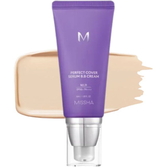 MISSHA - Perfect Cover Serum BB Cream SPF50+ PA++++ - 50ml - #21 Light Beige