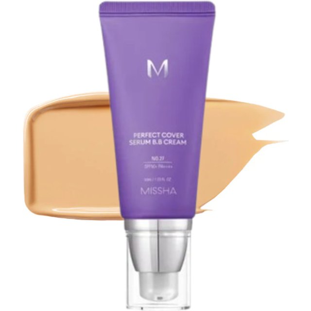 MISSHA - Perfect Cover Serum BB Cream SPF50+ PA++++ - 50ml - #27 Honey Beige