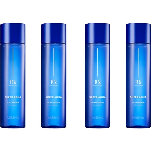 MISSHA - Super Aqua Ultra Hyalron Skin Essence - 200ml (4ea) Set