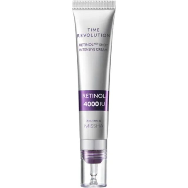MISSHA - Time Revolution Retinol 4000 Shot Intensive Cream - 25ml
