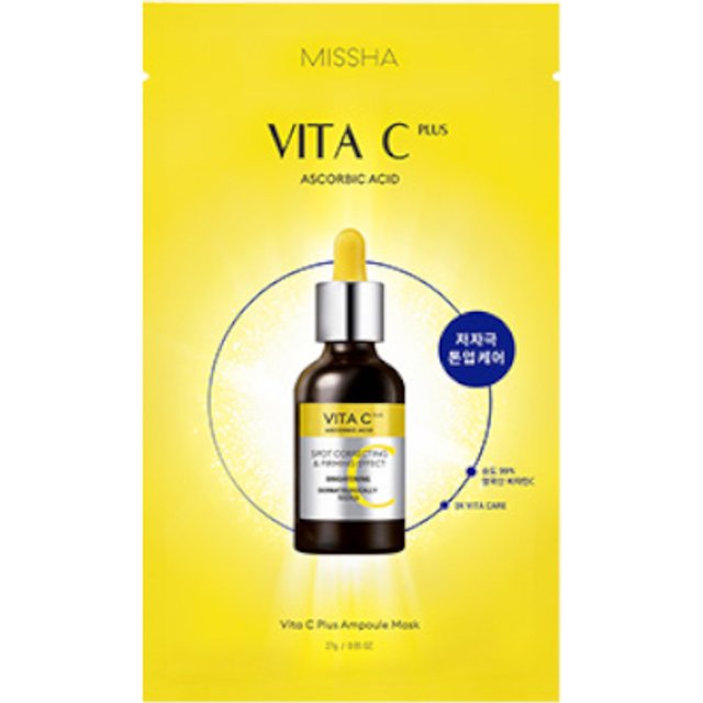 MISSHA - Vita C Plus Ampoule Sheet Mask - 27g