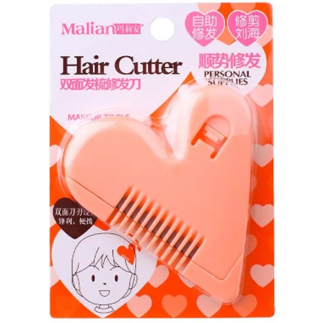 MissLady - Heart Hair Razor - 1pc - Pink